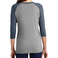 There is No Cloud. It's Just Someone Else's Computer. Women's Tri-Blend 3/4-Sleeve Raglan Shirt