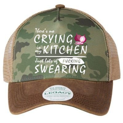 There Is No Crying In My Kitchen Legacy Tie Dye Trucker Hat