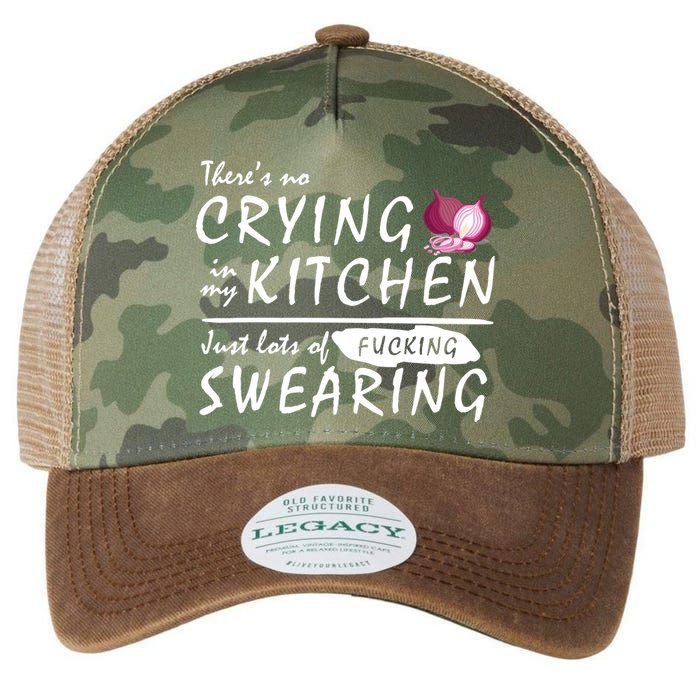 There Is No Crying In My Kitchen Legacy Tie Dye Trucker Hat