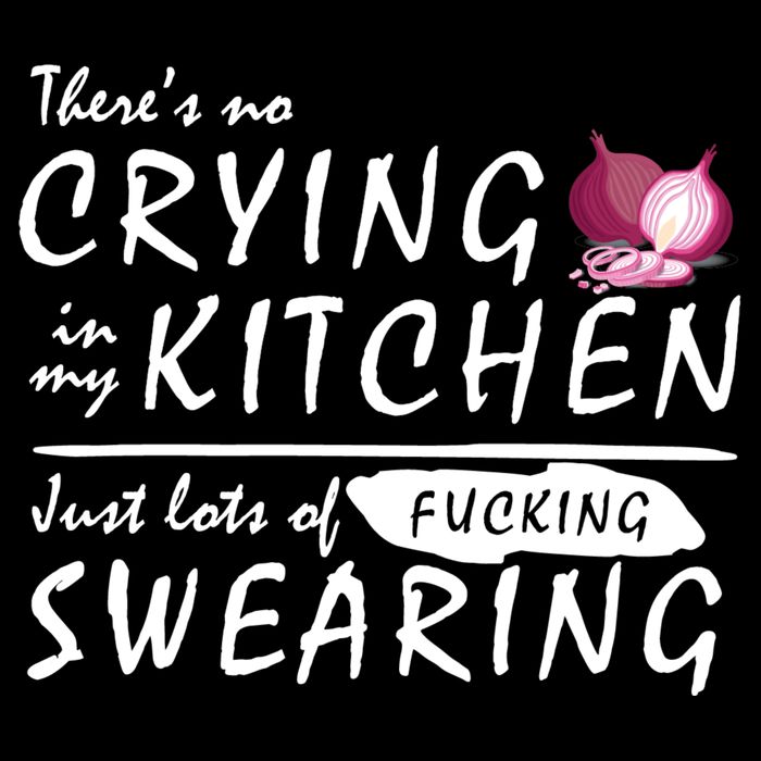 There Is No Crying In My Kitchen 7-Panel Snapback Hat