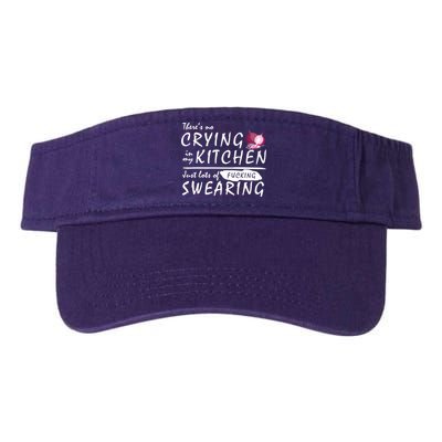 There Is No Crying In My Kitchen Valucap Bio-Washed Visor