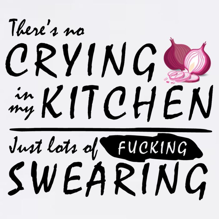 There Is No Crying In My Kitchen Garment-Dyed Sweatshirt