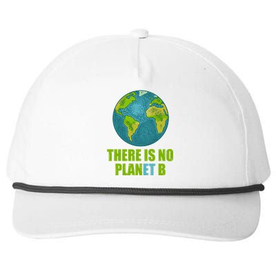 There is No Plan B Celebrate Earth Day Snapback Five-Panel Rope Hat