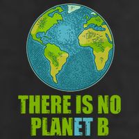 There is No Plan B Celebrate Earth Day Adult Drive Performance Visor