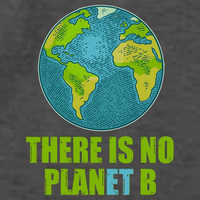 There is No Plan B Celebrate Earth Day Vector Backpack