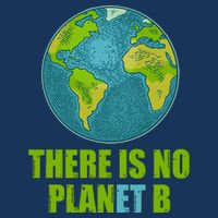 There is No Plan B Celebrate Earth Day 7 Panel Mesh Trucker Snapback Hat
