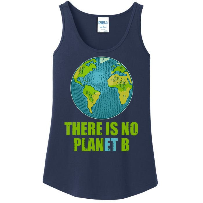 There is No Plan B Celebrate Earth Day Ladies Essential Tank