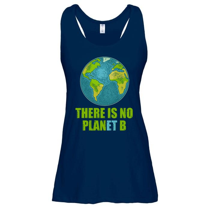 There is No Plan B Celebrate Earth Day Ladies Essential Flowy Tank