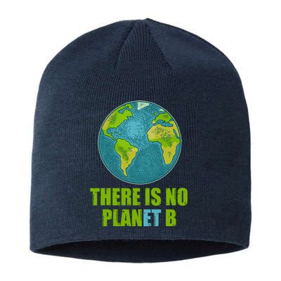 There is No Plan B Celebrate Earth Day Sustainable Beanie