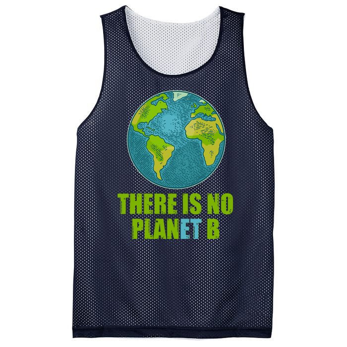 There is No Plan B Celebrate Earth Day Mesh Reversible Basketball Jersey Tank