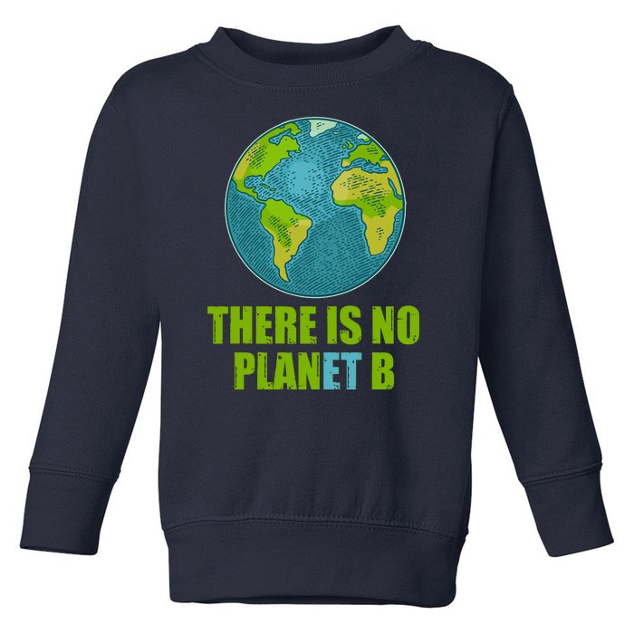 There is No Plan B Celebrate Earth Day Toddler Sweatshirt