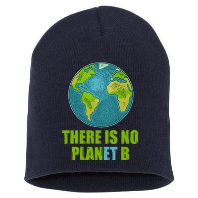 There is No Plan B Celebrate Earth Day Short Acrylic Beanie