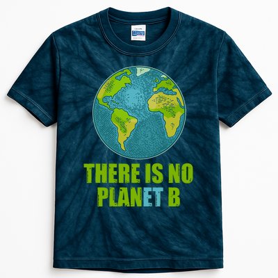 There is No Plan B Celebrate Earth Day Kids Tie-Dye T-Shirt