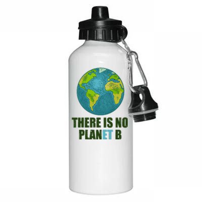 There is No Plan B Celebrate Earth Day Aluminum Water Bottle