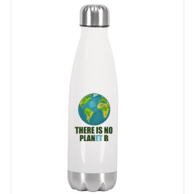 There is No Plan B Celebrate Earth Day Stainless Steel Insulated Water Bottle