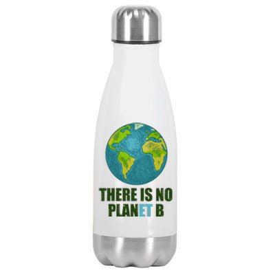 There is No Plan B Celebrate Earth Day Stainless Steel Insulated Water Bottle