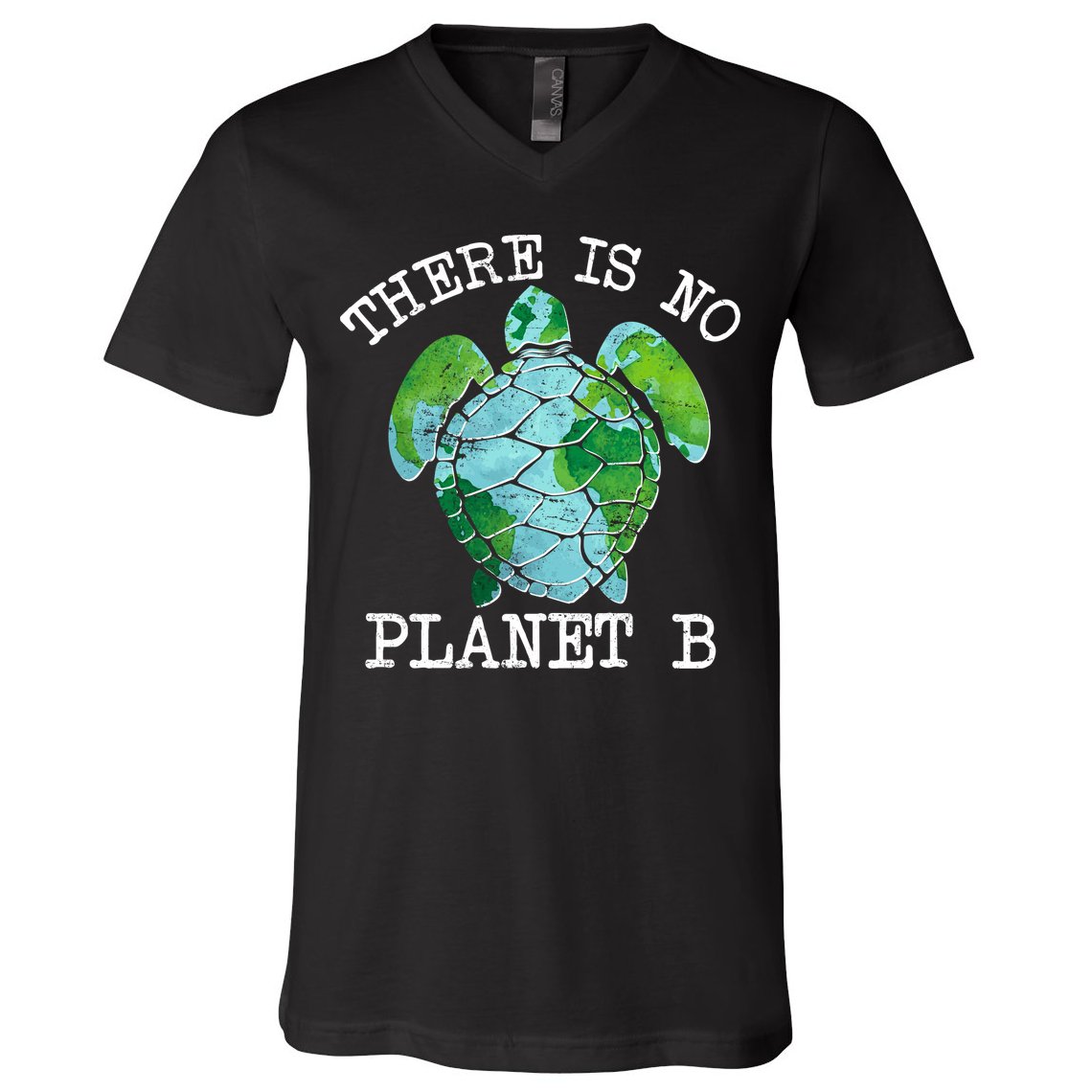 There is No Planet B Earth V-Neck T-Shirt