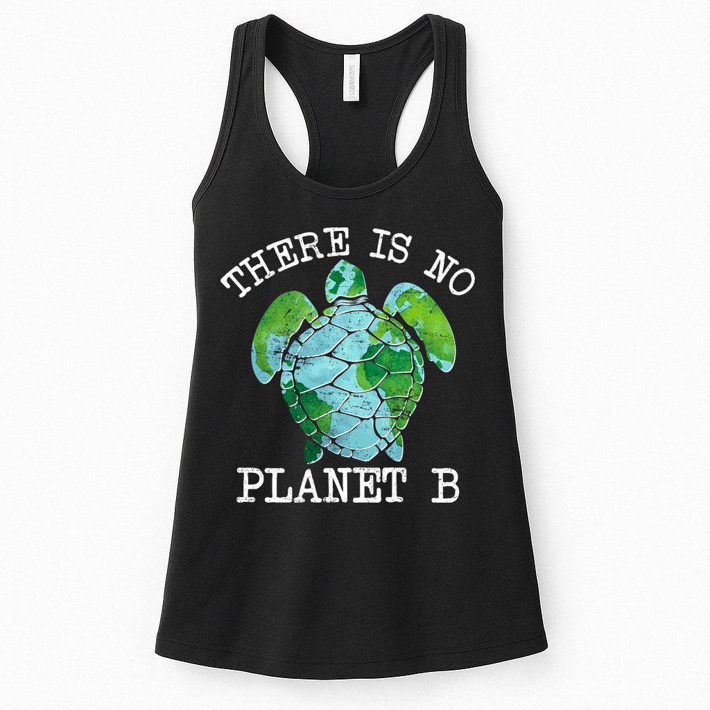 There is No Planet B Earth Womens Tank Top