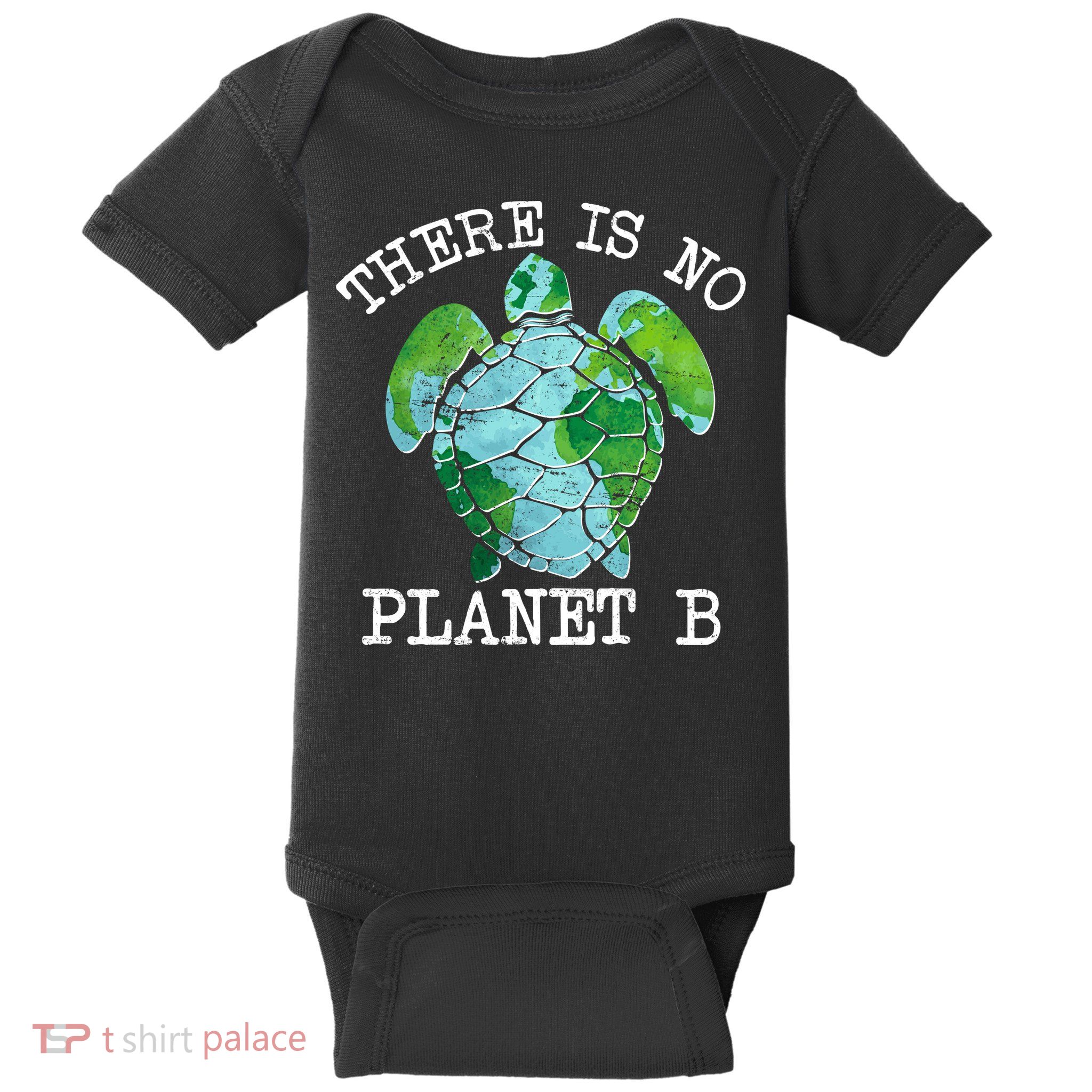 There is No Planet B Earth Baby Bodysuit