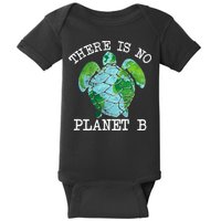 There is No Planet B Earth Baby Bodysuit