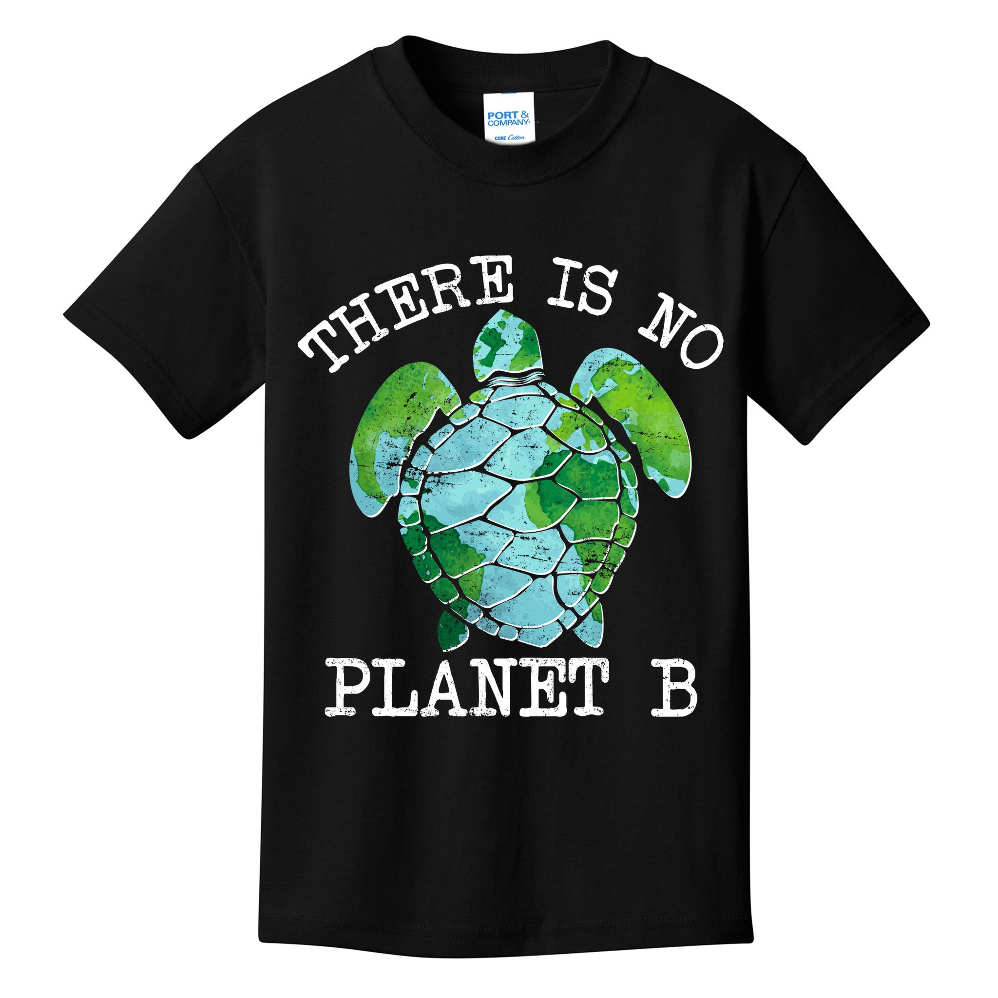 There is No Planet B Earth Kids T-Shirt