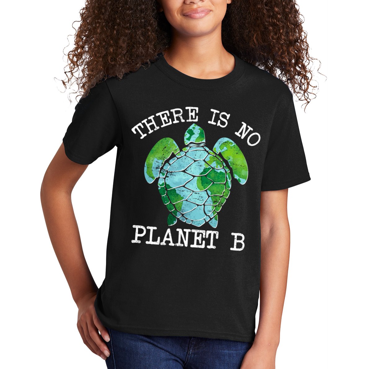 There is No Planet B Earth Kids T-Shirt