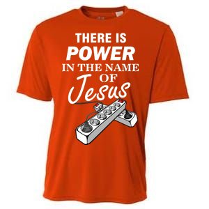 There Is Power In The Name of Jesus Cooling Performance Crew T-Shirt