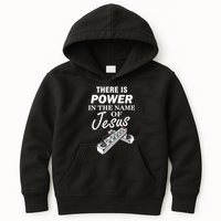 There Is Power In The Name of Jesus Kids Hoodie