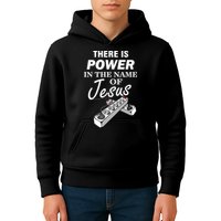 There Is Power In The Name of Jesus Kids Hoodie