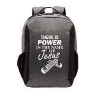 There Is Power In The Name of Jesus Vector Backpack