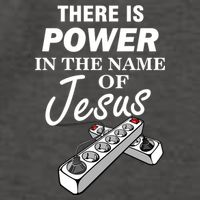 There Is Power In The Name of Jesus Vector Backpack