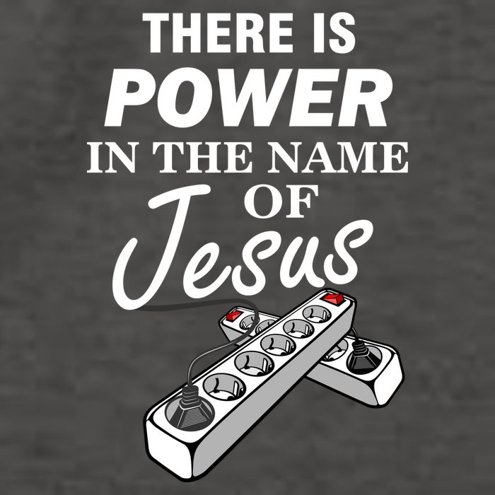 There Is Power In The Name of Jesus Vector Backpack