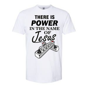 There Is Power In The Name of Jesus Softstyle CVC T-Shirt