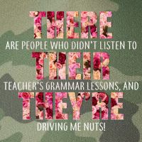 There Their They're Grammar Lessons Legacy Tie Dye Trucker Hat