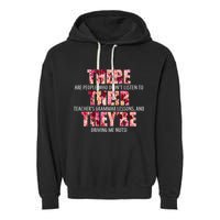 There Their They're Grammar Lessons Garment-Dyed Fleece Hoodie