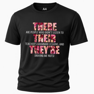 There Their They're Grammar Lessons Performance Shirt