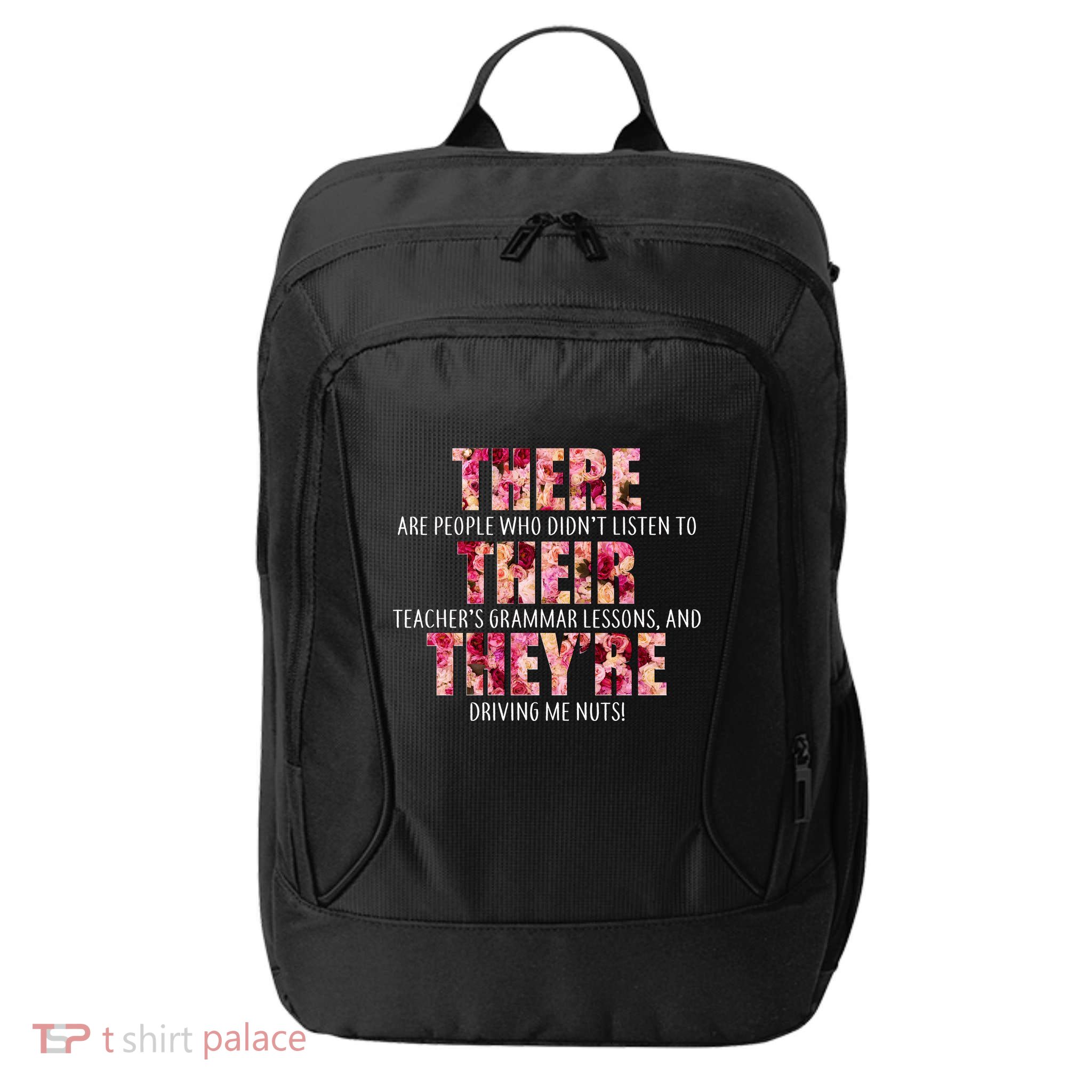 There Their They're Grammar Lessons City Backpack