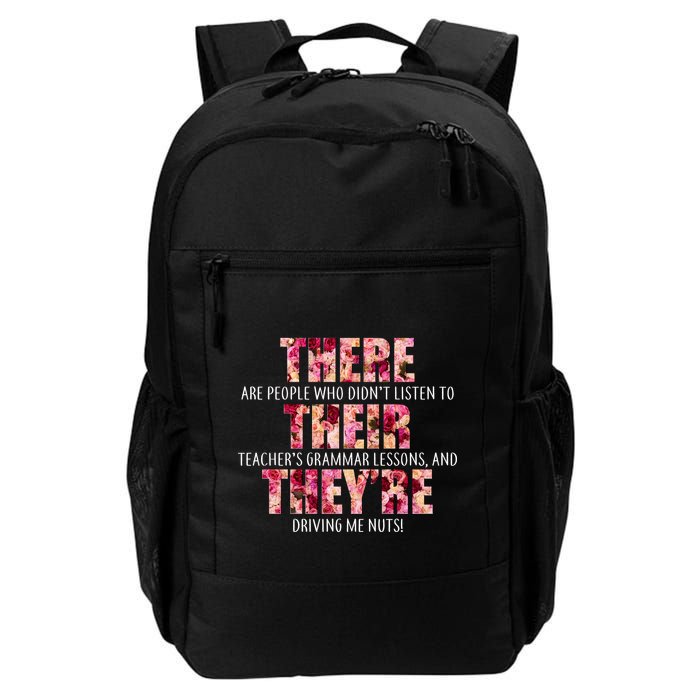 There Their They're Grammar Lessons Backpack