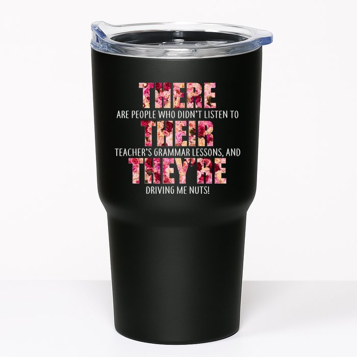There Their They're Grammar Lessons Tumbler