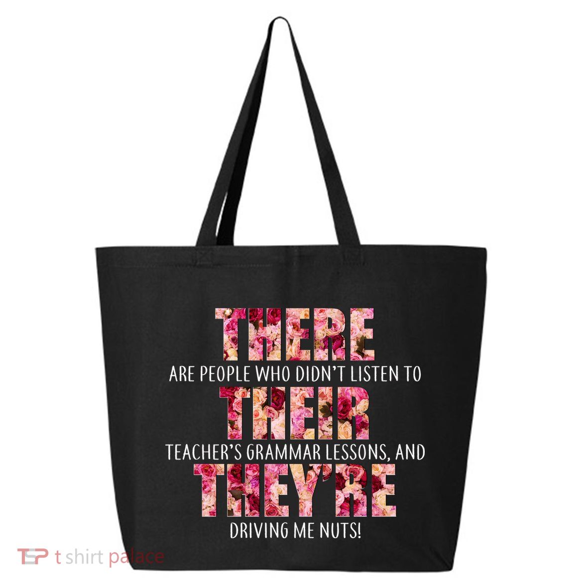 There Their They're Grammar Lessons 25L Jumbo Tote