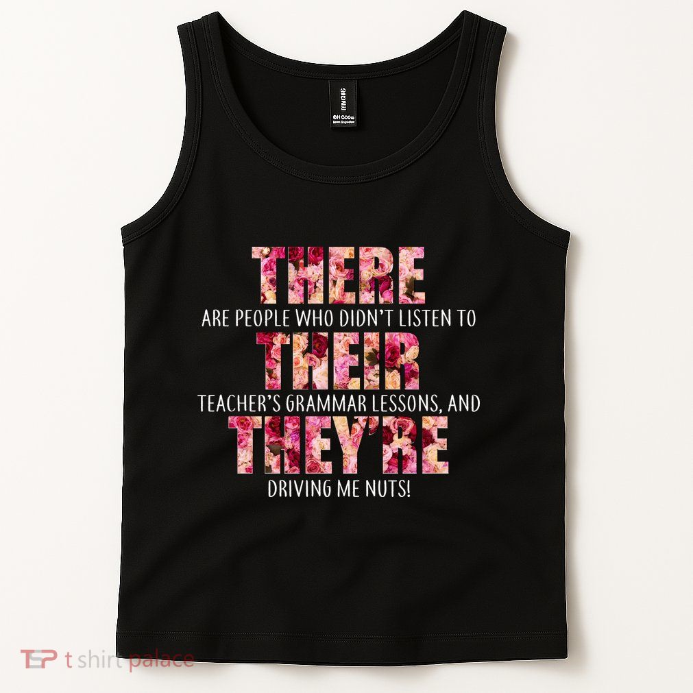 There Their They're Grammar Lessons Tank Top