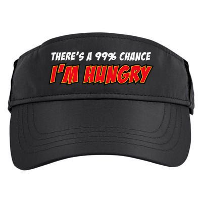There's a 99% Chance I'm Hungry Adult Drive Performance Visor