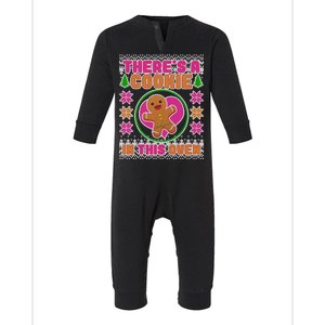 There's A Cookie In This Oven Infant Fleece One Piece