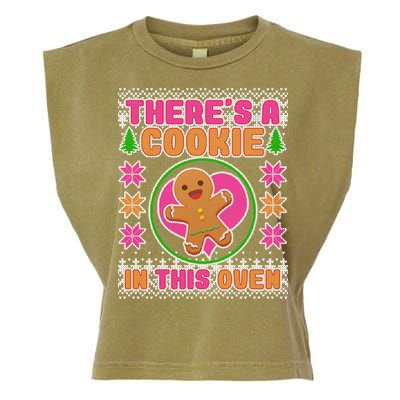 There's A Cookie In This Oven Garment-Dyed Women's Muscle Tee