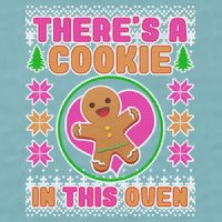 There's A Cookie In This Oven Sueded Cloud Jersey T-Shirt