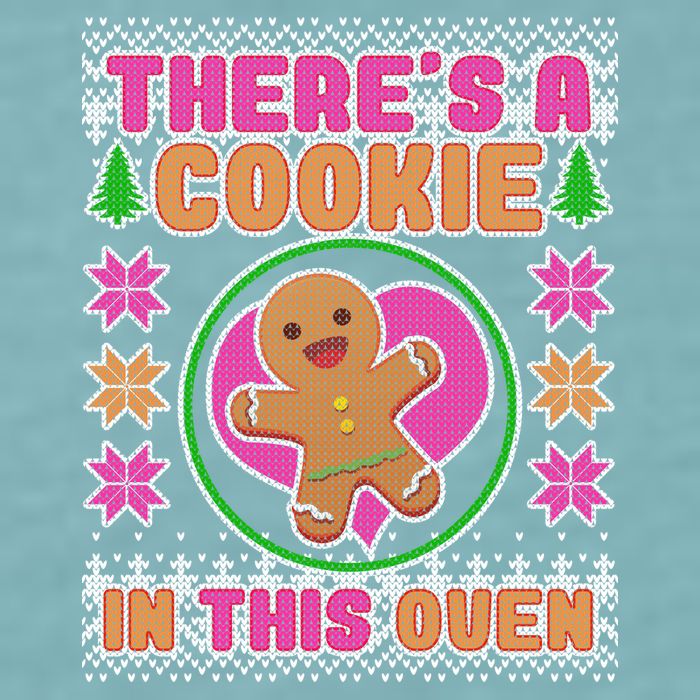 There's A Cookie In This Oven Sueded Cloud Jersey T-Shirt