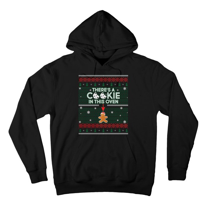 There's A Cookie In This Oven Ugly Christmas Sweater Hoodie