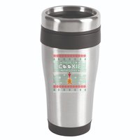 There's A Cookie In This Oven Ugly Christmas Sweater 16oz Travel Tumbler