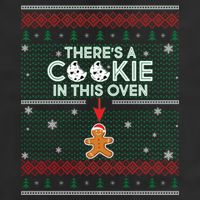 There's A Cookie In This Oven Ugly Christmas Sweater Trucker Hat