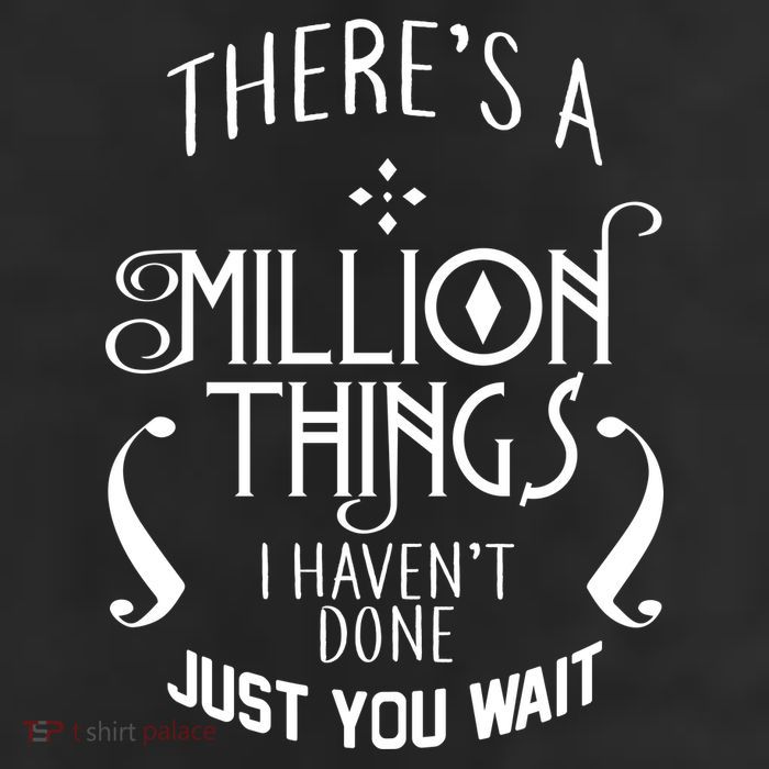 There's A Million Things I Haven't Done You Just Wait Crop Fleece Hoodie
